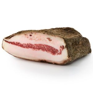 Guanciale Стаџонато, зреен свински образ